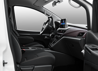 Cabina espaciosa y ergonómica