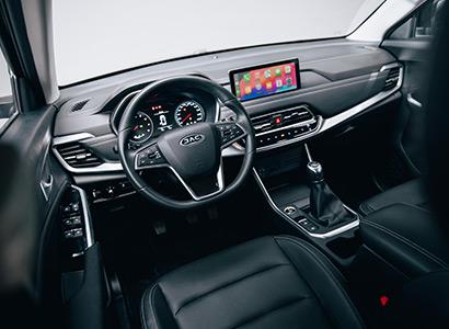 Asientos de cuero ajustables