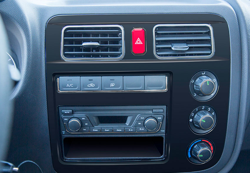 Entrada USB y Bluetooth
