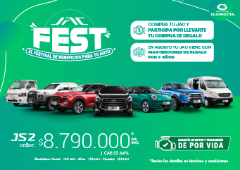 JAC FEST tu auto disfruta más beneficios que nunca