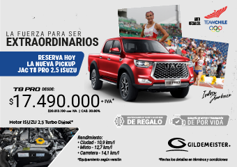 Aprovecha y reserva hoy  la nueva pickup JAC Pro 2.5 Isuzu  