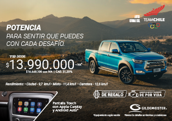 Potencia, tecnología y capacidad para cualquier terreno 