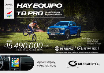  Potencia y versatilidad  con la confianza para cualquier terreno 