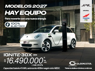 Conduce el cambio  con un SUV 100% eléctrico  
