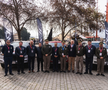 Bomberos de Chile y JAC: la alianza que lleva 19 pickups 0 kms a las 16 regiones del país